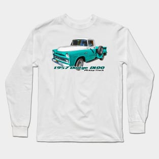 1957 Dodge D100 Pickup Truck Long Sleeve T-Shirt